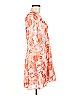 Hutch 100% Polyester Print Orange Cocktail Dress Size 6 (petite) - photo 4