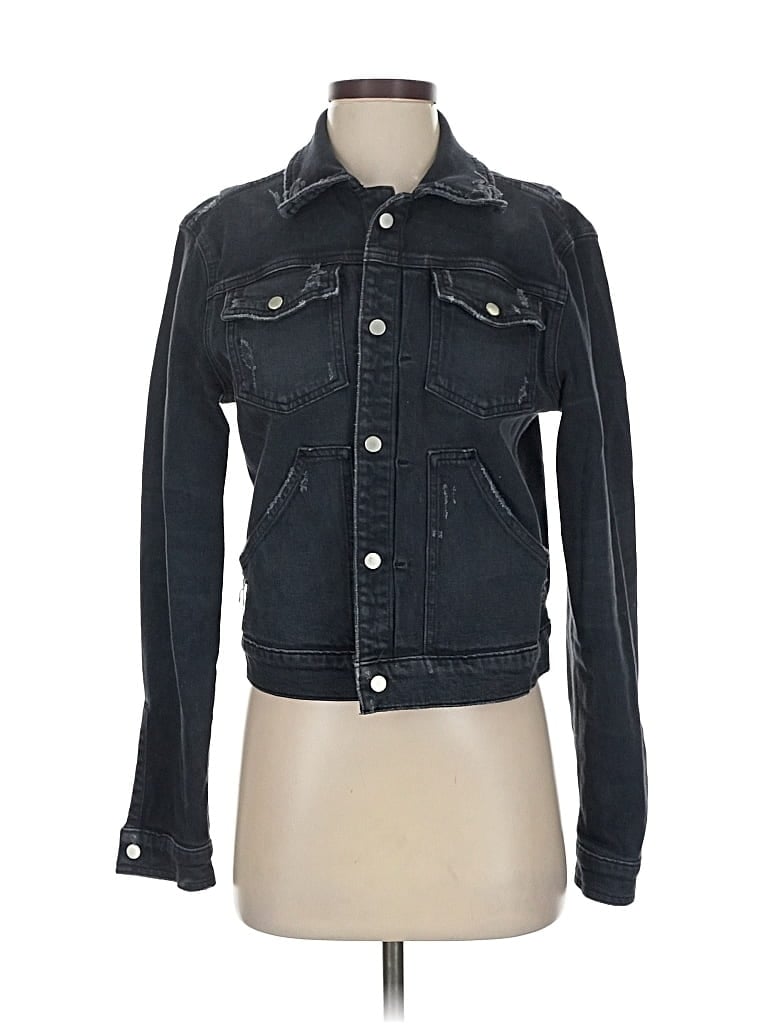 Pre-owned Hudson Denim Jacket In Blue