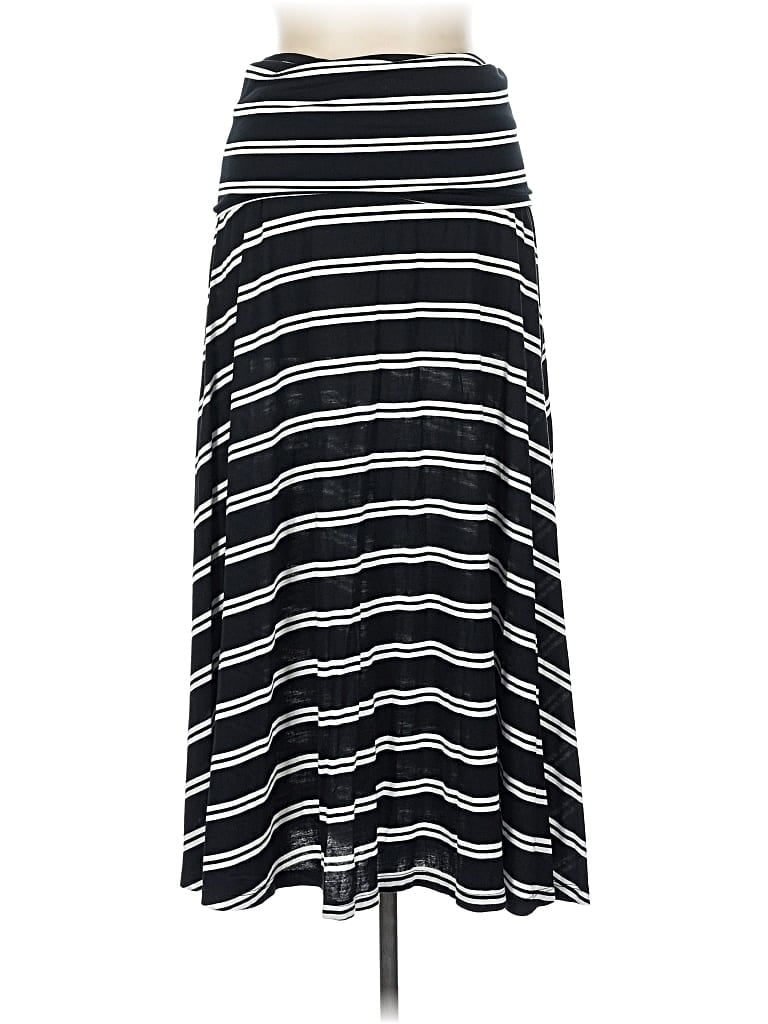 Pre-owned Inc International Concepts Casual Skirt In Black