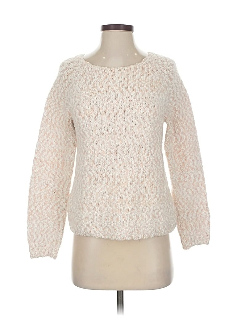 Pre-owned Buffalo By David Bitton Pullover Sweater In White