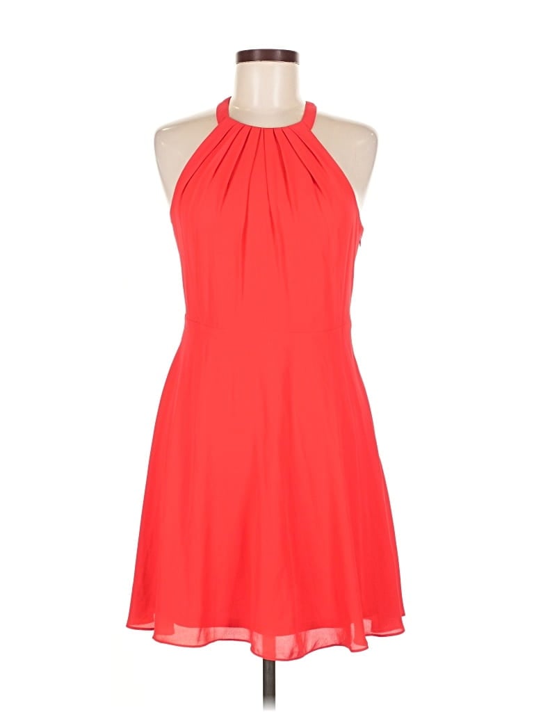 Pre-owned Express Cocktail Dress In Orange