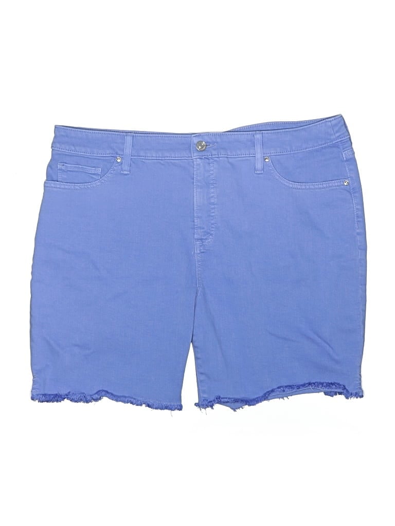 Pre-owned Chico's Denim Shorts In Blue
