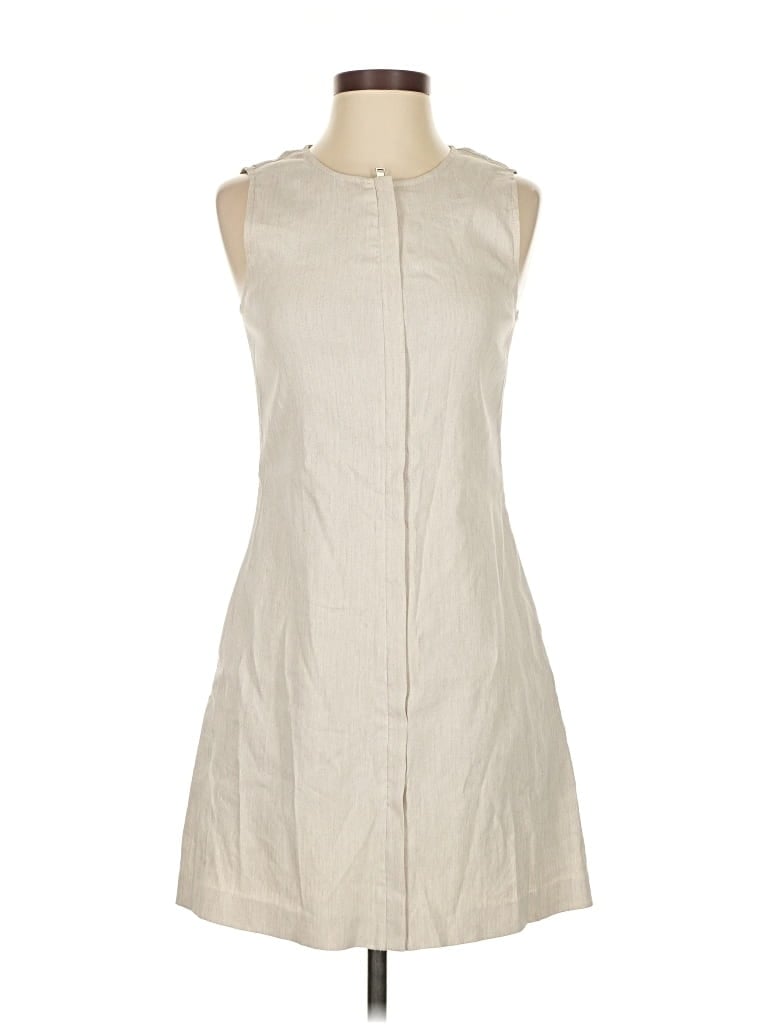 Pre-owned Theory Casual Dress In White