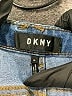 DKNY Solid Blue Jeans Size 14 - photo 3