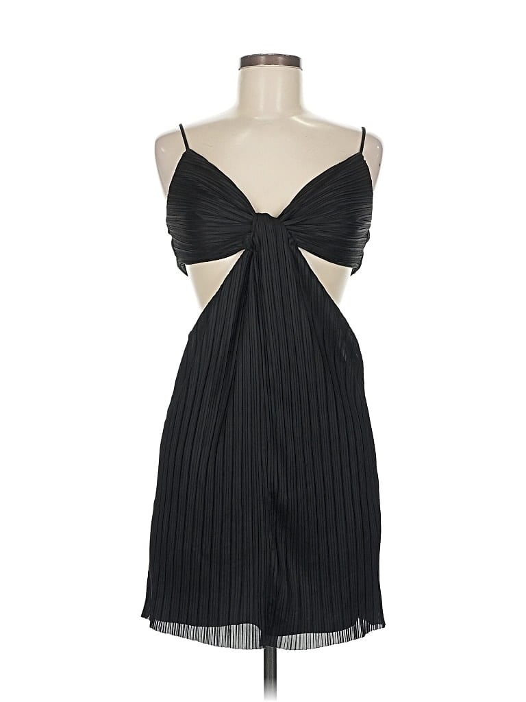 Pre-owned Astr Sleeveless Top Black Strapless Neckline Tops