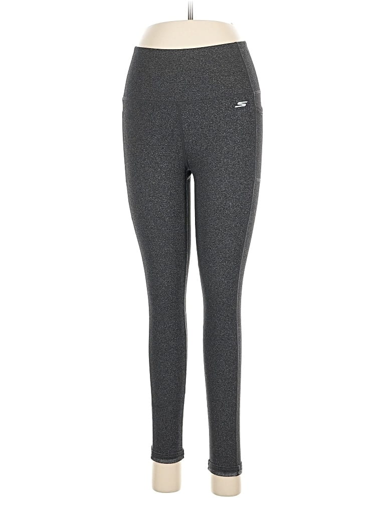 Pre-owned Skechers Active Pants In Gray