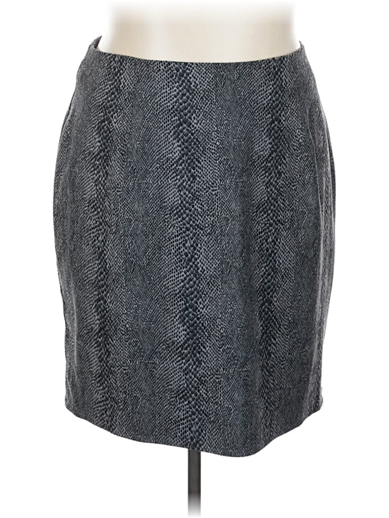 Pre-owned Briggs Formal Skirt In Gray