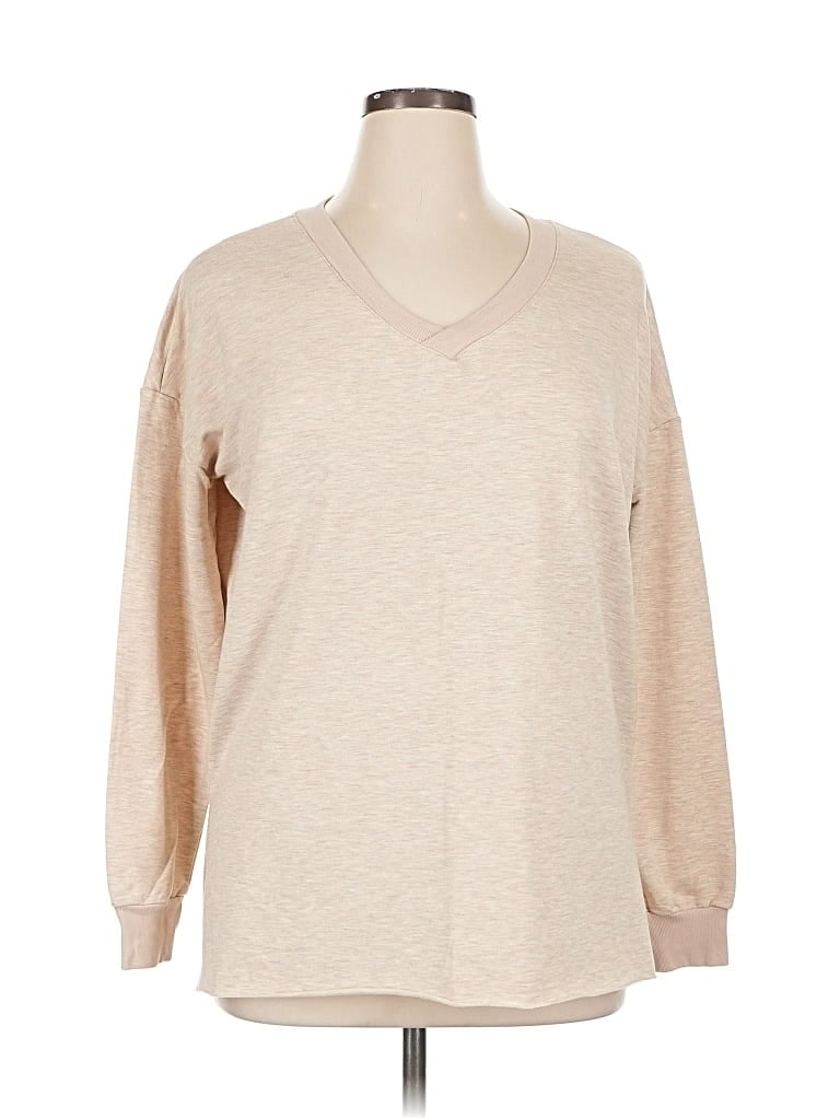 Pre-owned Soho Apparel Ltd Pullover Sweater In Brown