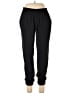 MICHAEL Michael Kors 100% Polyester Solid Black Track Pants Size 10 - photo 1