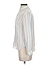 Rails Stripes White Long Sleeve Blouse Size S - photo 5