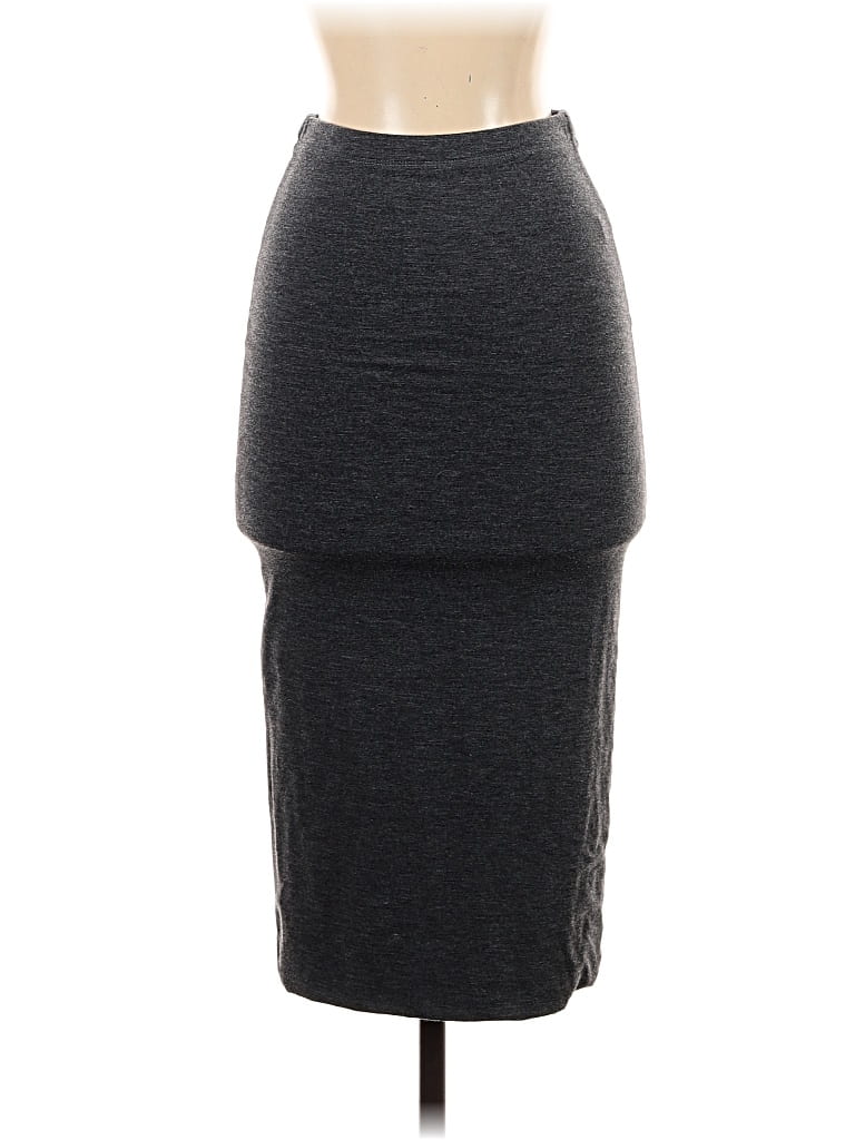 Pre-owned Express Casual Skirt In Gray