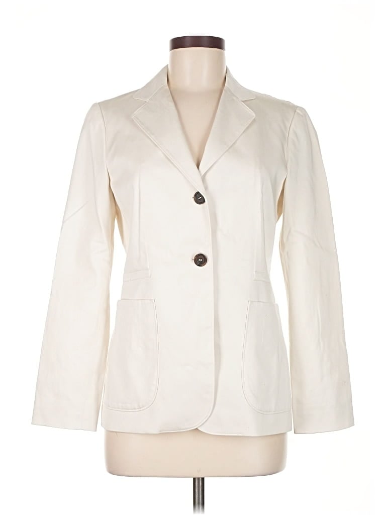 Pre-owned Jil Sander Blazer Jacket In White
