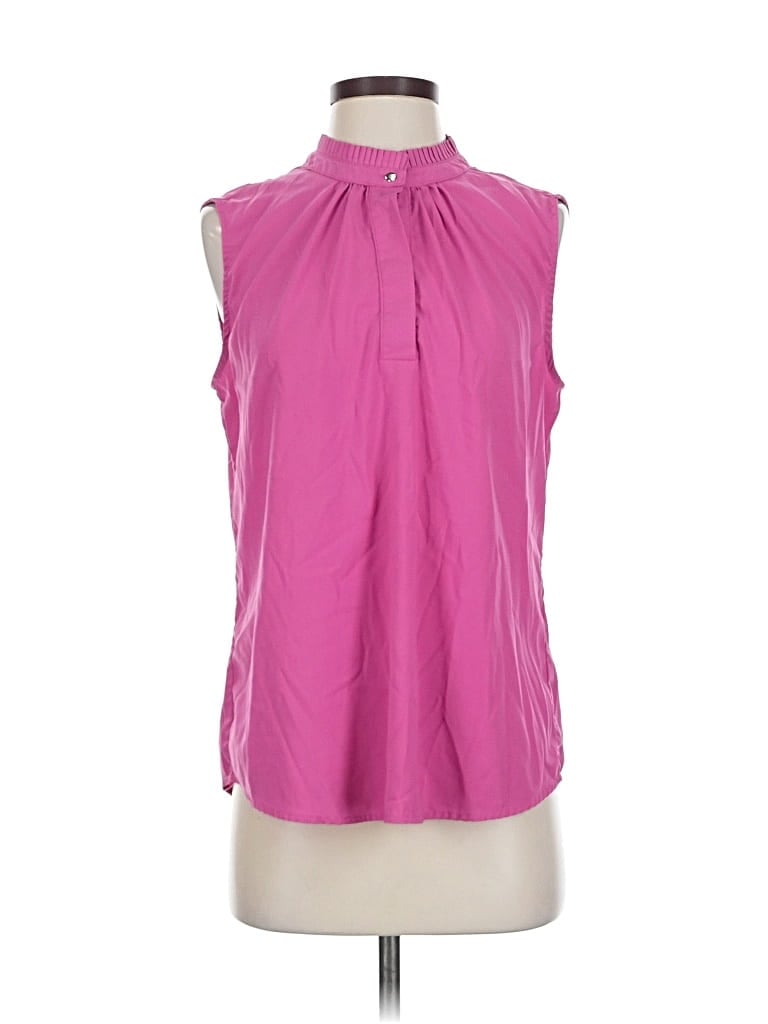 Pre-owned Elie Tahari Sleeveless Blouse In Pink