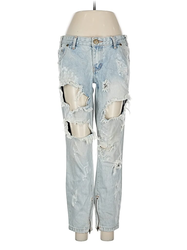 Pre-owned One By One Teaspoon Jeans In Blue