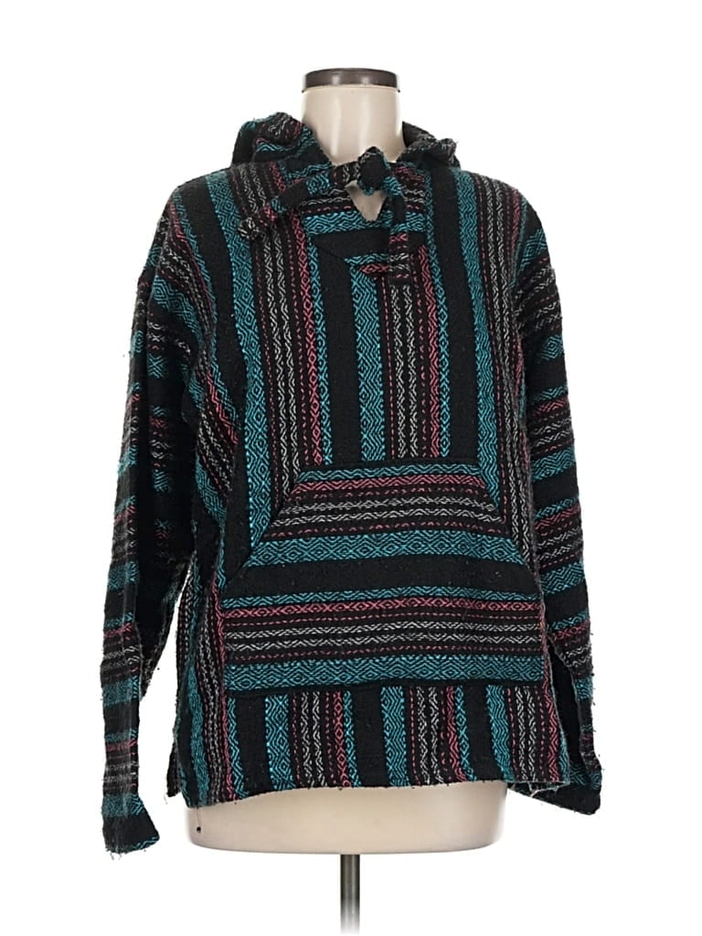 Pre-owned Assorted Brands Pullover Sweater In Blue