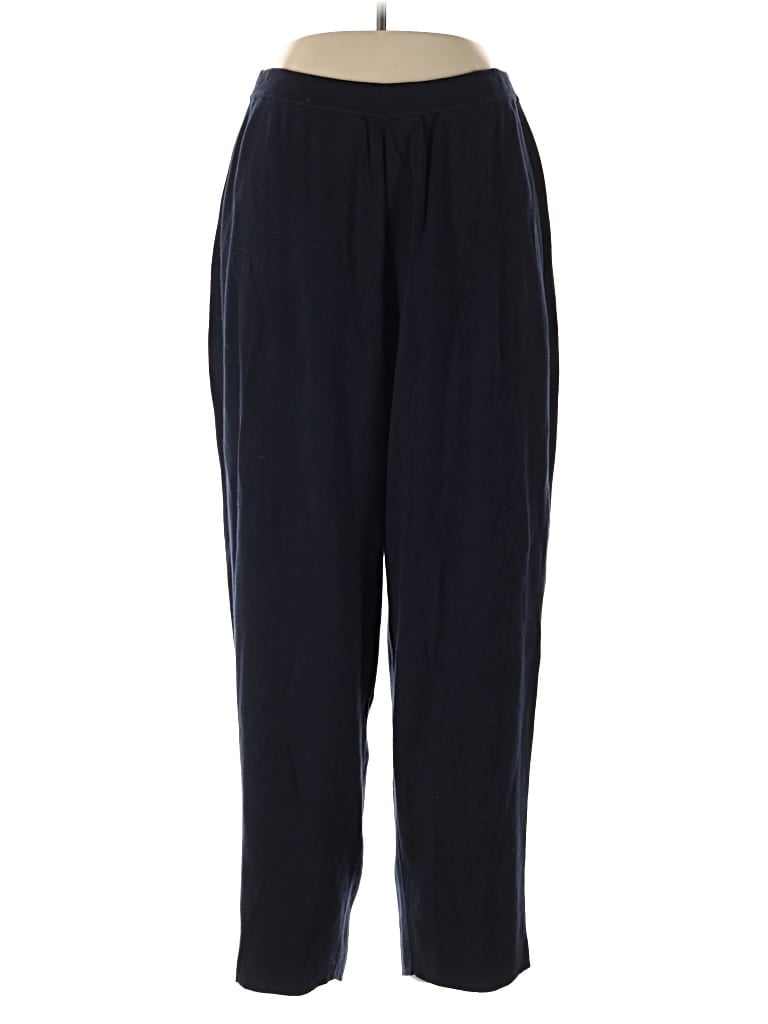 Pre-owned Liz Claiborne Casual Pants In Blue