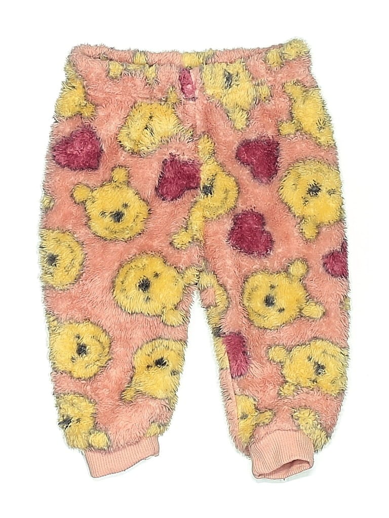 Pre-owned Disney Baby Babies' Casual Pants In Yellow