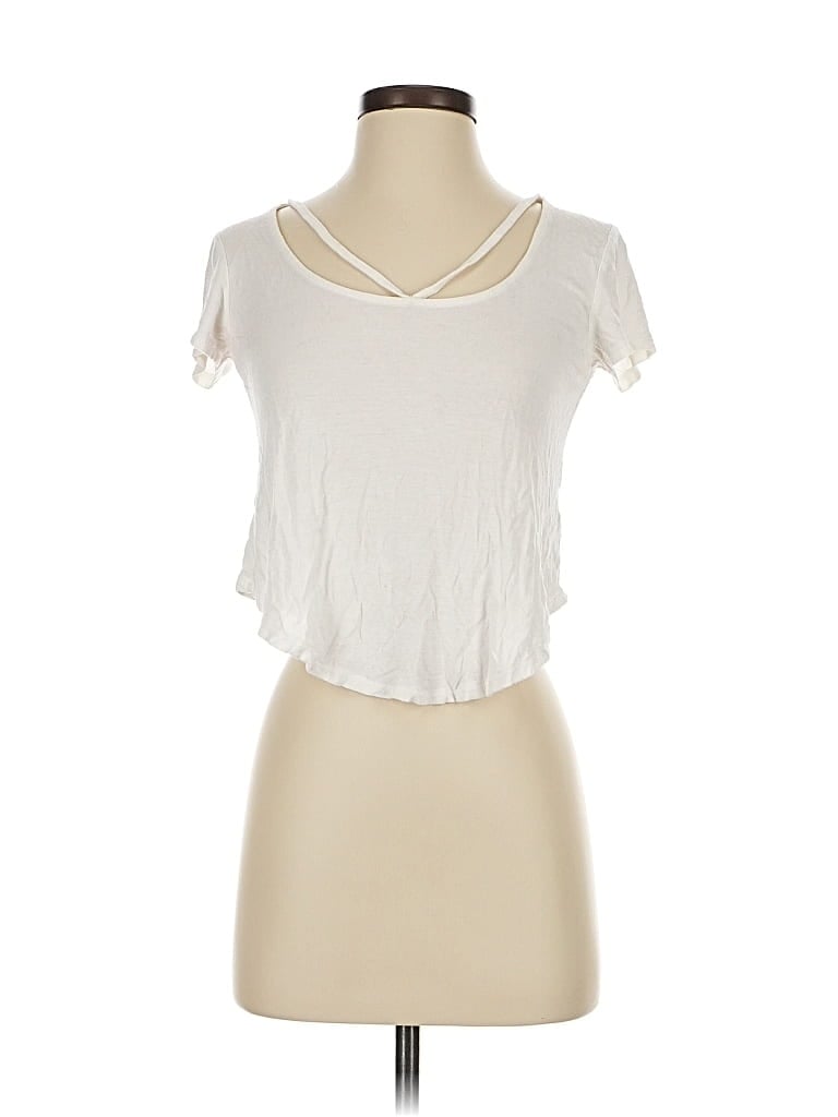 Pre-owned Charlotte Russe Sleeveless T-shirt In White