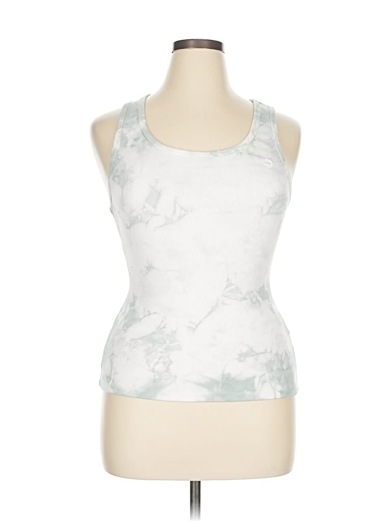 Pre-owned Unbranded Tank Top Silver Halter Neckline Tops
