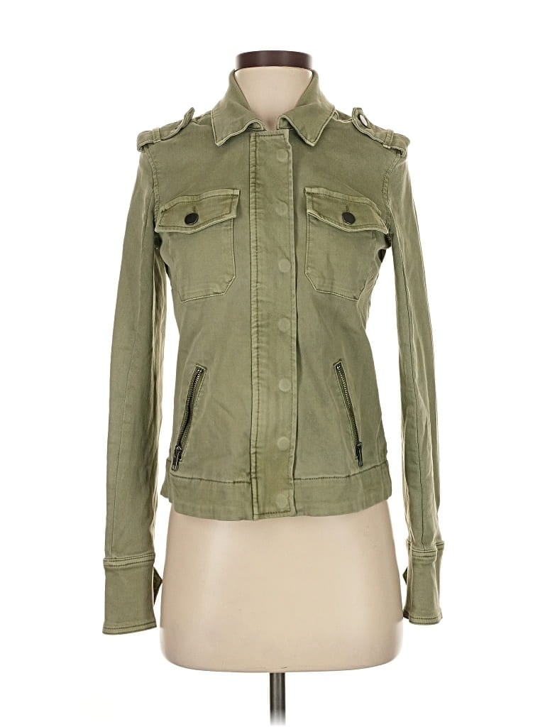 Pre-owned Kut From The Kloth Jacket In Green
