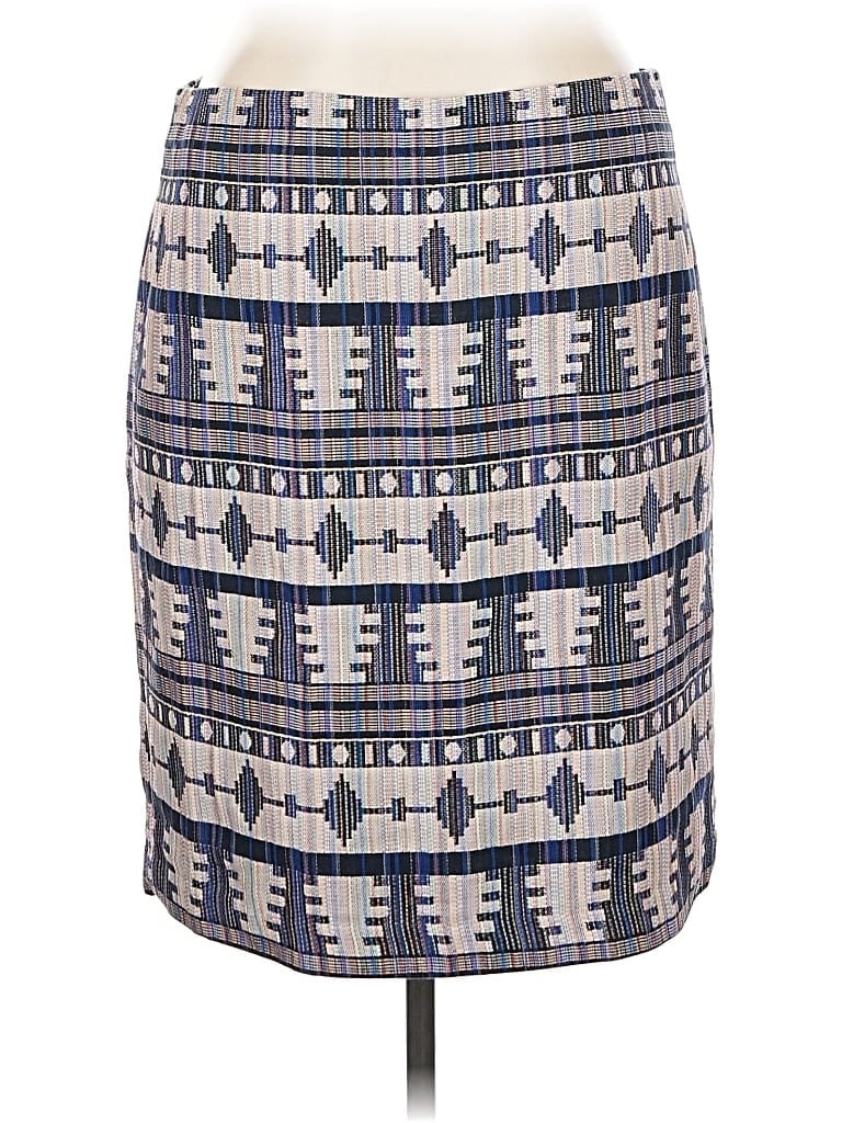 Ann Taylor Factory Casual Skirt In Blue