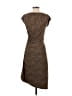 MICHAEL Michael Kors Animal Print Brown Cocktail Dress Size 4 - photo 2