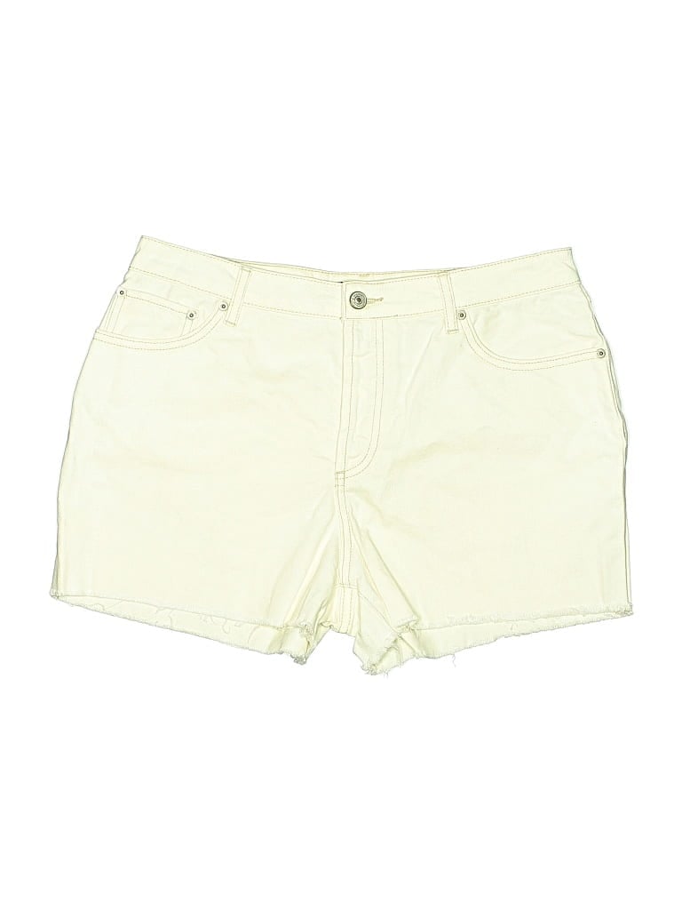 Pre-owned House Of Harlow 1960 Shorts In Yellow