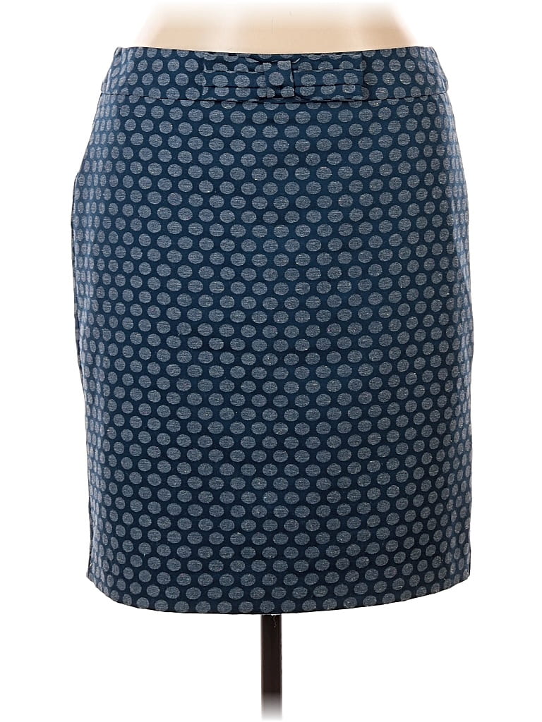 Pre-owned Ann Taylor Loft Outlet Casual Skirt In Blue