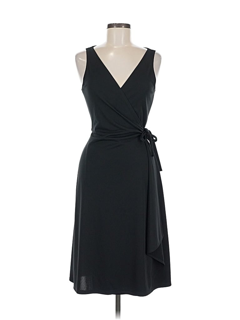 Pre-owned Bcbgmaxazria Cocktail Dress In Black