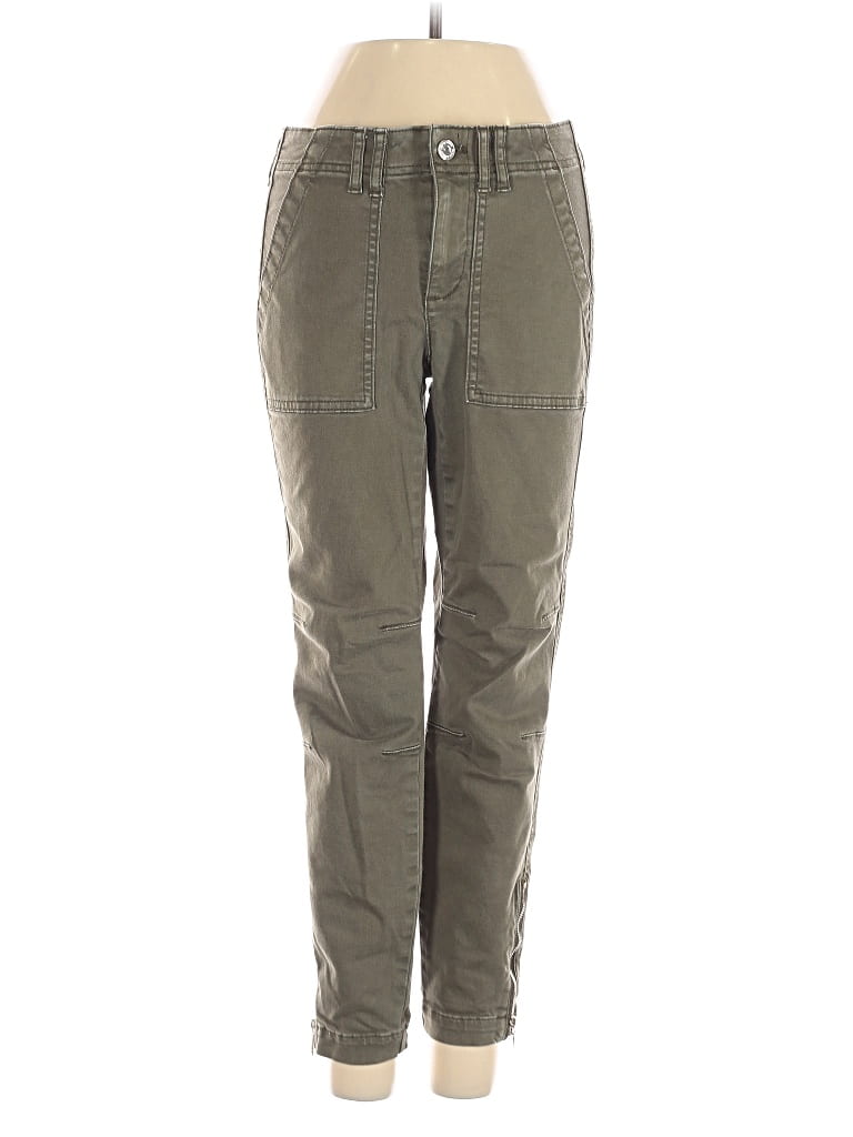 Pre-owned White House Black Market Cargo Pants In Green