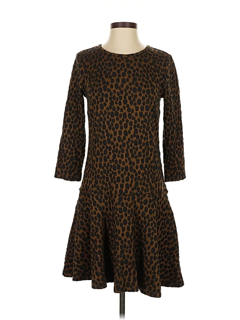 Pre-owned Ann Taylor Loft Outlet Casual Dress In Brown