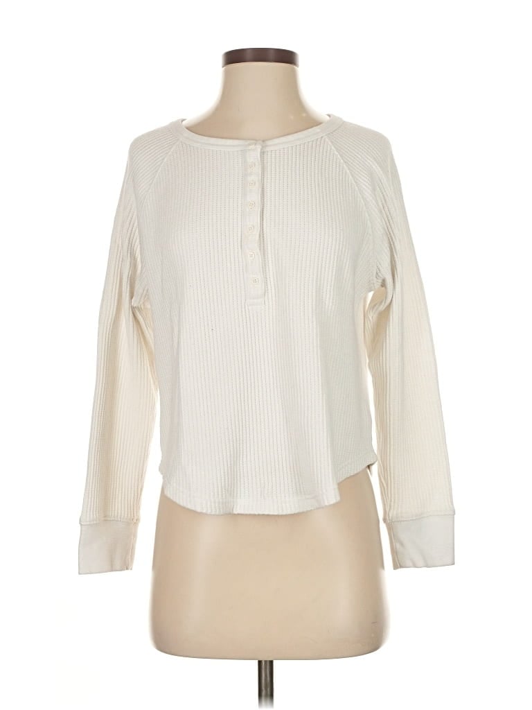 Pre-owned Gap Pullover Sweater In White