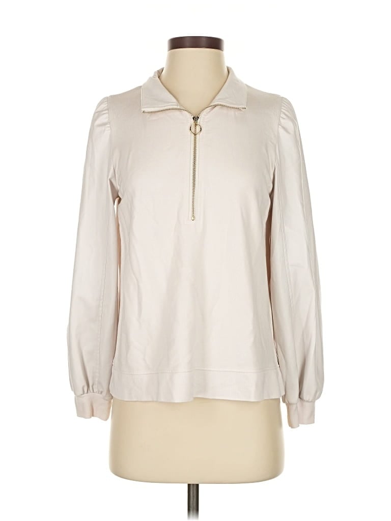 Pre-owned Generation Love Pullover Sweater In White