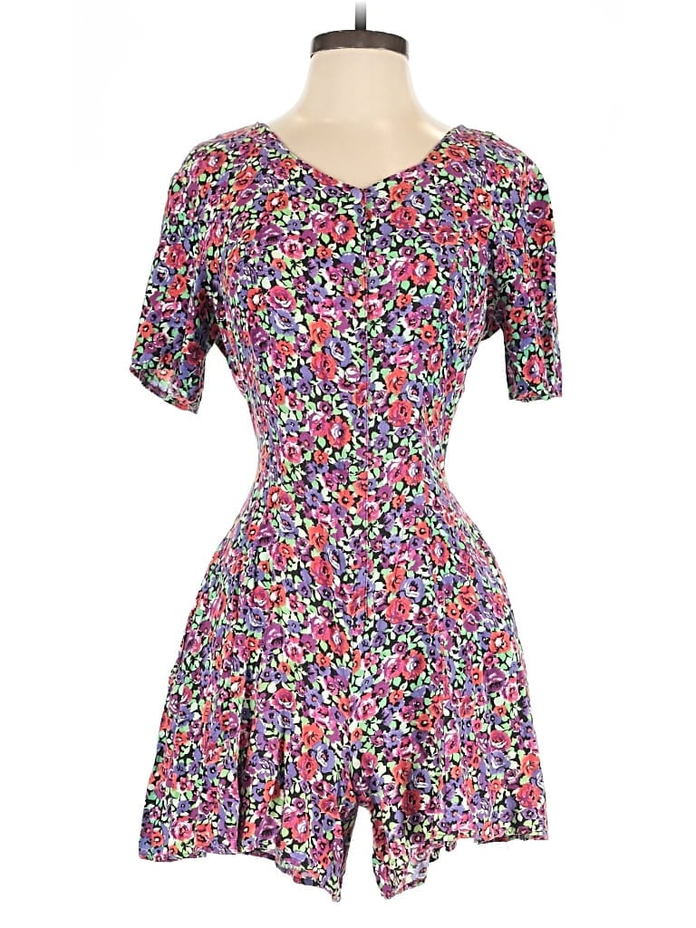 Pre-owned Compagnie Internationale Express Romper In Purple