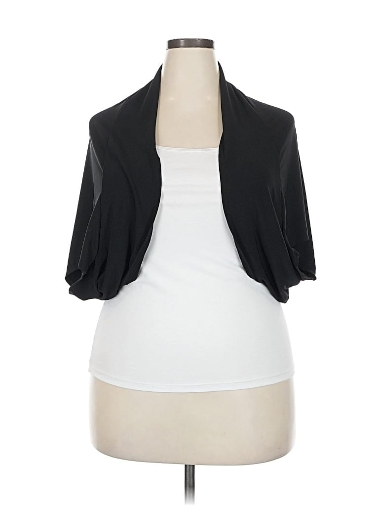 Pre-owned Venezia Cardigan Sweater In Black