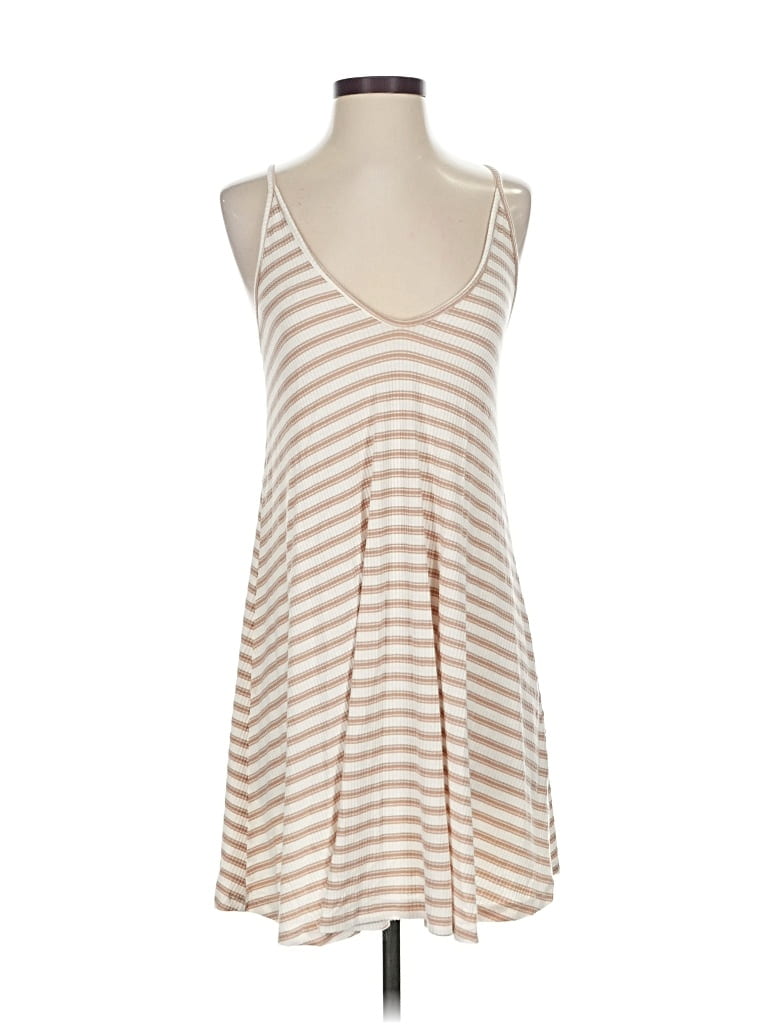 Pre-owned Lush Casual Dress In Brown