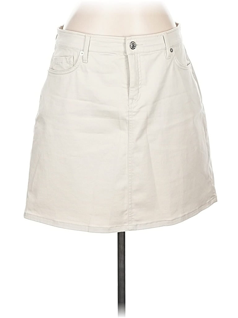 Pre-owned Tommy Bahama Casual Skirt In White