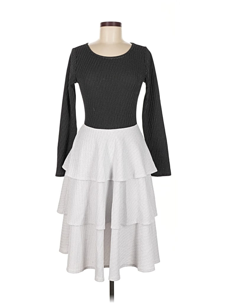 Pre-owned Lularoe Casual Dress In Gray