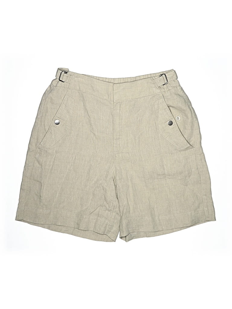 Pre-owned Athleta Khaki Shorts In Brown