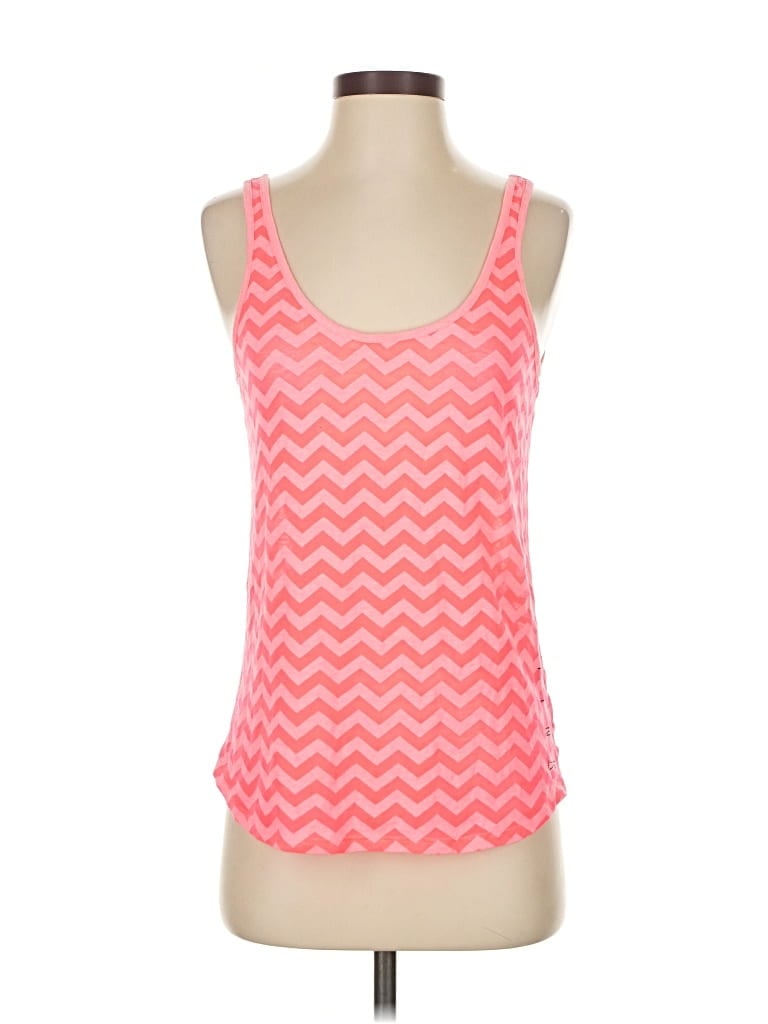 Pre-owned Victoria's Secret Pink Tank Top Pink Sweetheart Neckline Tops