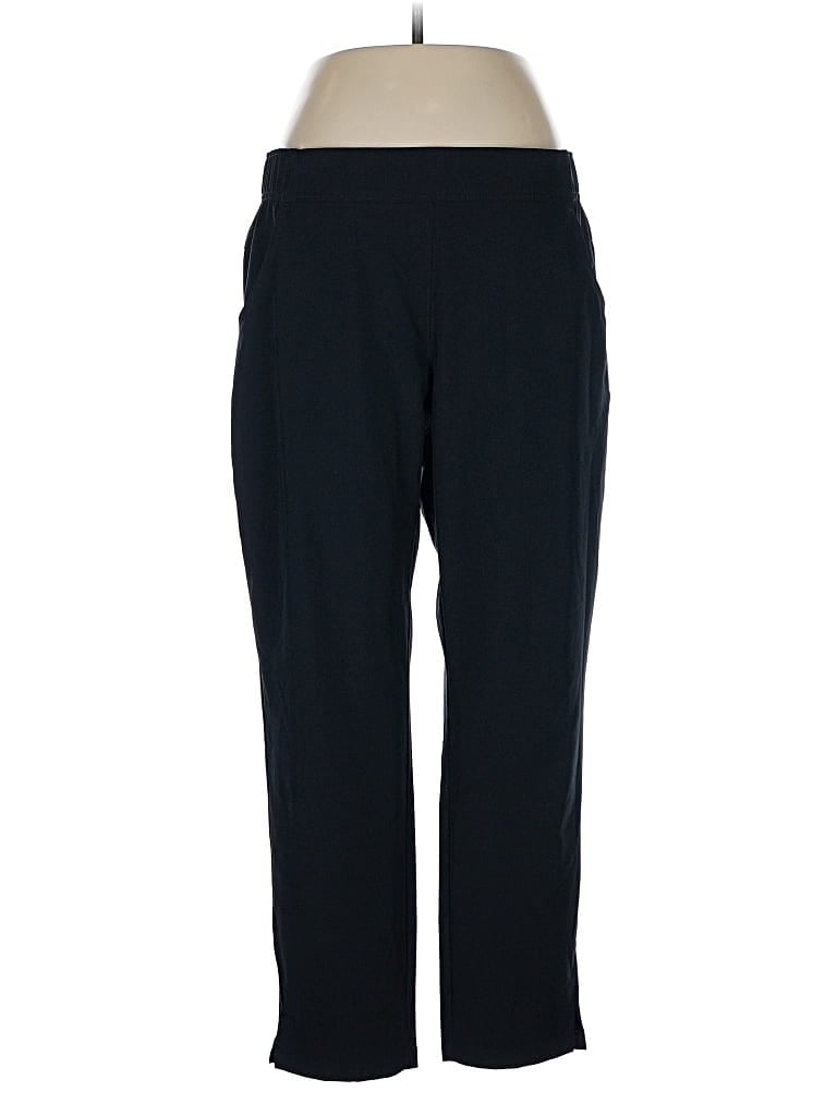 Pre-owned Eddie Bauer Casual Pants In Black