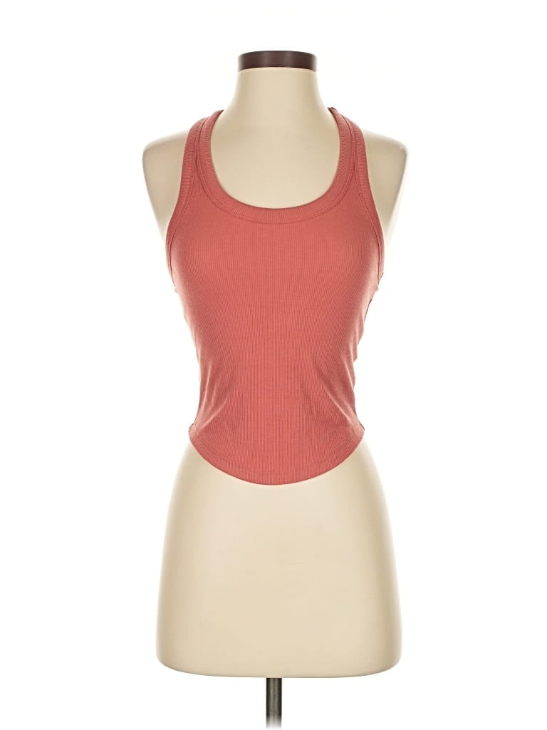 Pre-owned Active Tank Top In Red