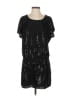 Express 100% Polyester Stars Black Cocktail Dress Size S - photo 1