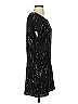 Express 100% Polyester Stars Black Cocktail Dress Size S - photo 4