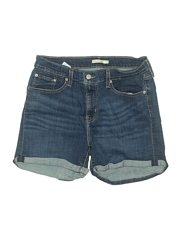 Pre-owned Levi's Denim Shorts In Blue