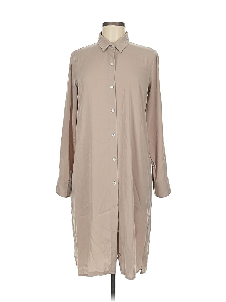 Pre-owned Msk Casual Dress In Brown