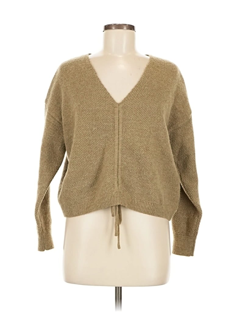 Pre-owned Molly Bracken Pullover Sweater In Brown