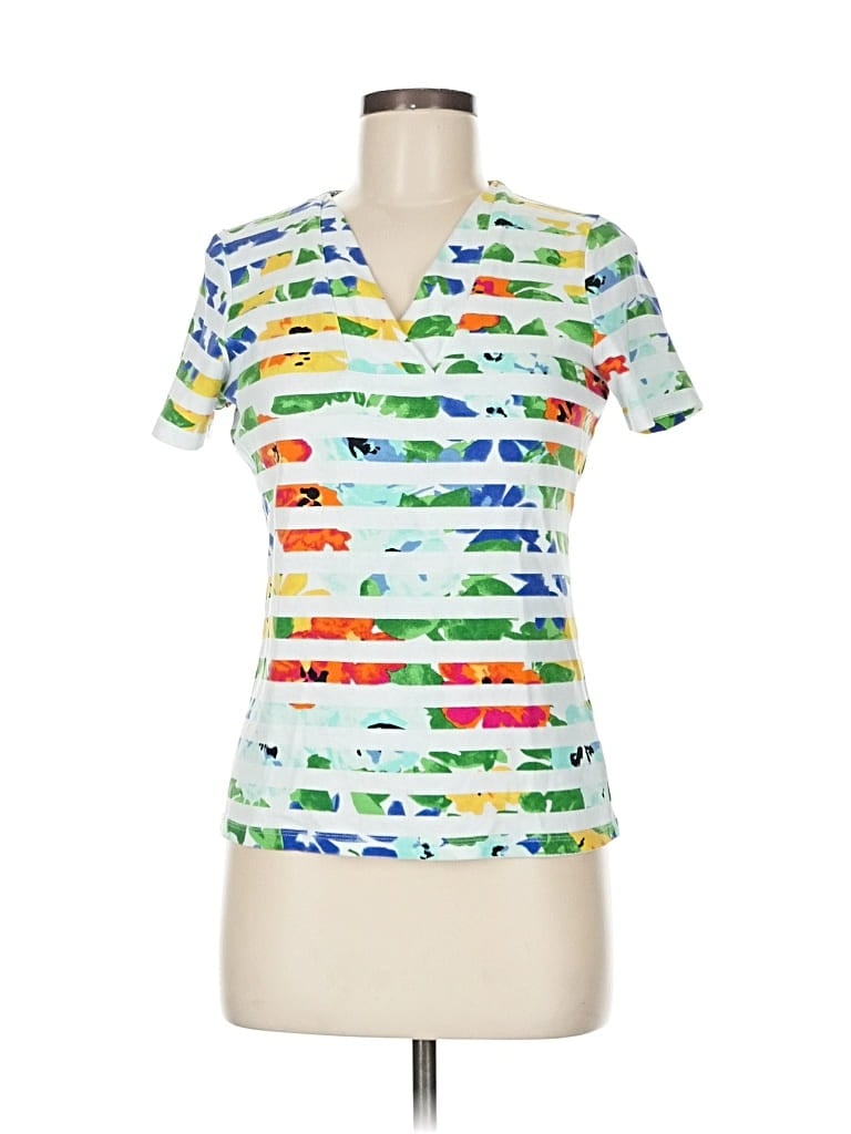 Pre-owned Unbranded Short Sleeve T-shirt In Green