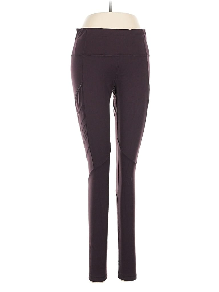Pre-owned Lululemon Athletica Active Pants In Purple