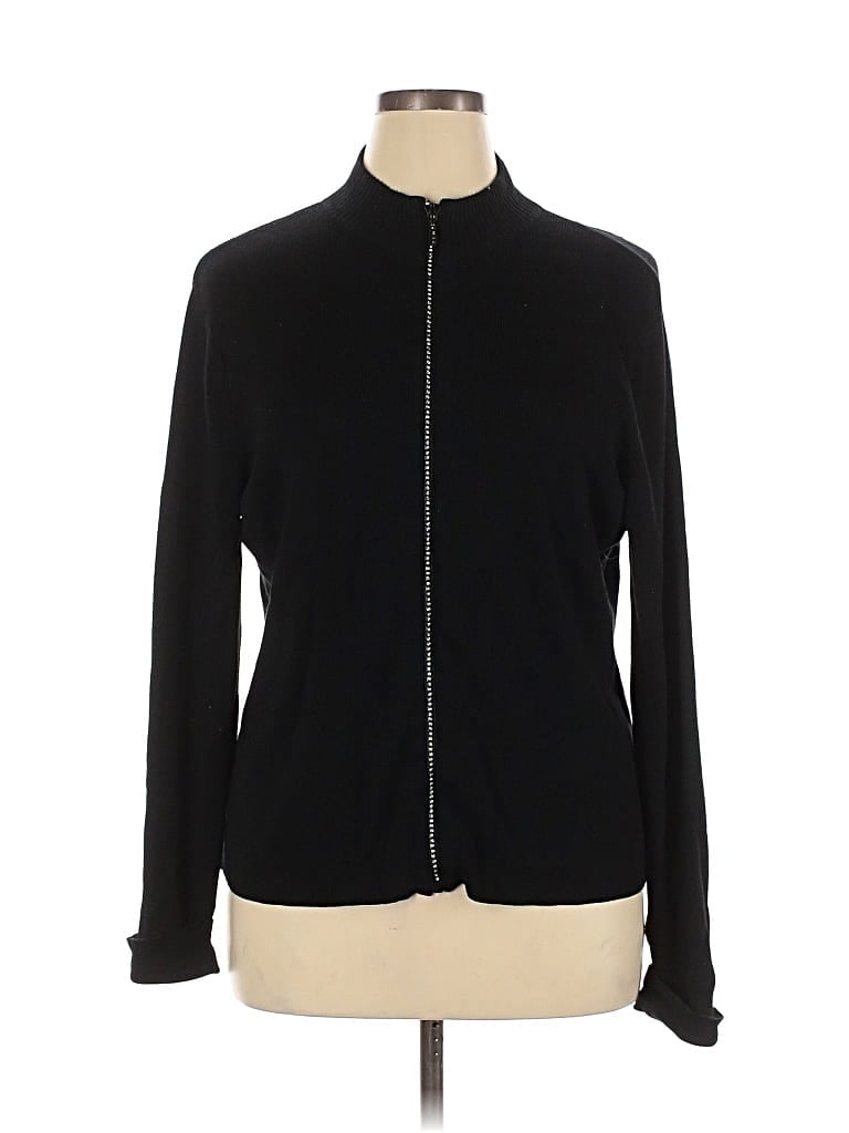 Pre-owned Kathie Lee Jacket In Black